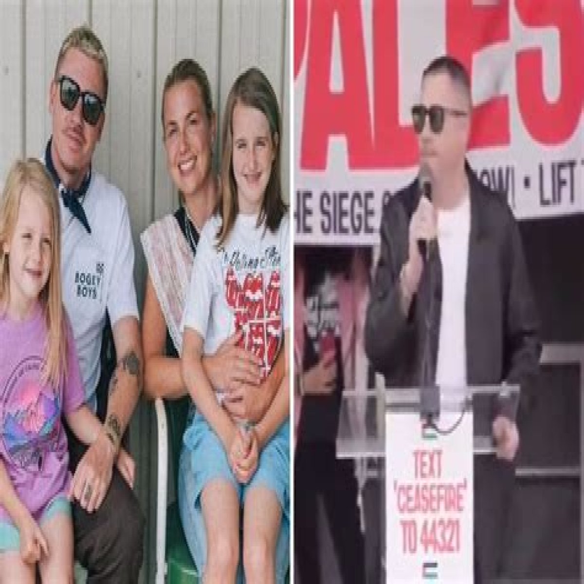 Who is Macklemore's wife? Rapper addresses crowd at pro-Palestine protest outside White House